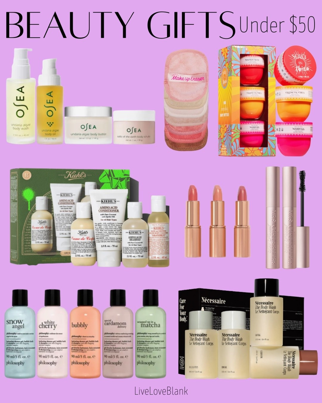 Beauty gifts under $50!
Gifts for her 
Gift sets
Teacher gifts 


#LTKFindsUnder50 #LTKBeauty #LTKHoliday