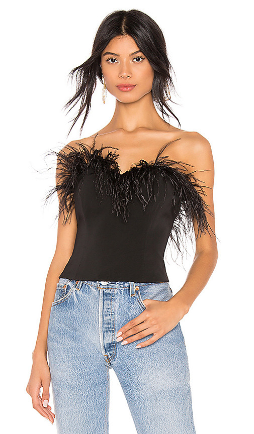 Aida Top in Black | Revolve Clothing (Global)