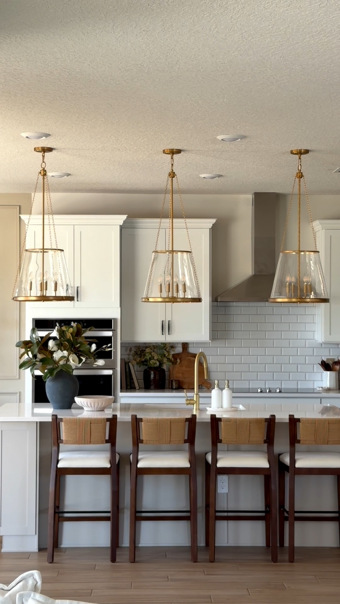 this is your sign to change out your kitchen pendant lights  

#kitchen #pendantlights #kitchendesign #kitchendecor 

#LTKSaleAlert #LTKSeasonal #LTKHome