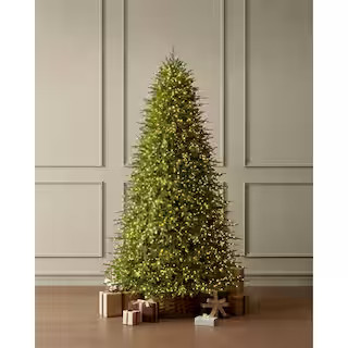 Home Decorators Collection 9 ft. Grand Duchess Twinkling Balsam Fir LED Pre-Lit Artificial Christ... | The Home Depot