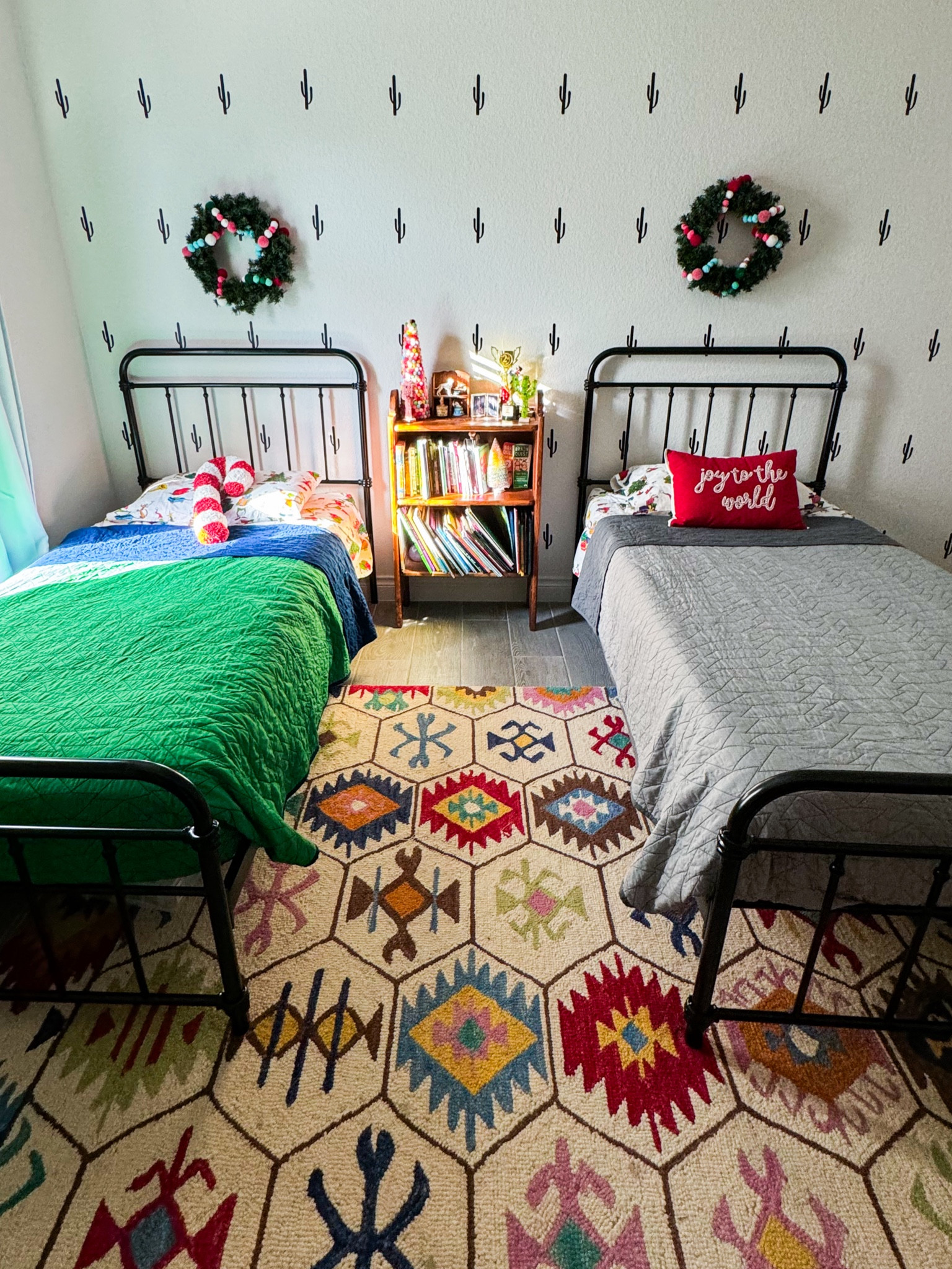 Kids Bedroom + Bath Holiday Decor 🎄

Most everything is very affordable! Sheets were the splurge but they are on SALE for $53 (twin size)! I needed cotton sheets because…TEXAS. 

#kidsbedroom #kidsbedroomdecor #holidaybedroom #grinch #holidaydecor #potterybarnkids #targethome 

#LTKSeasonal #LTKhome #LTKHoliday