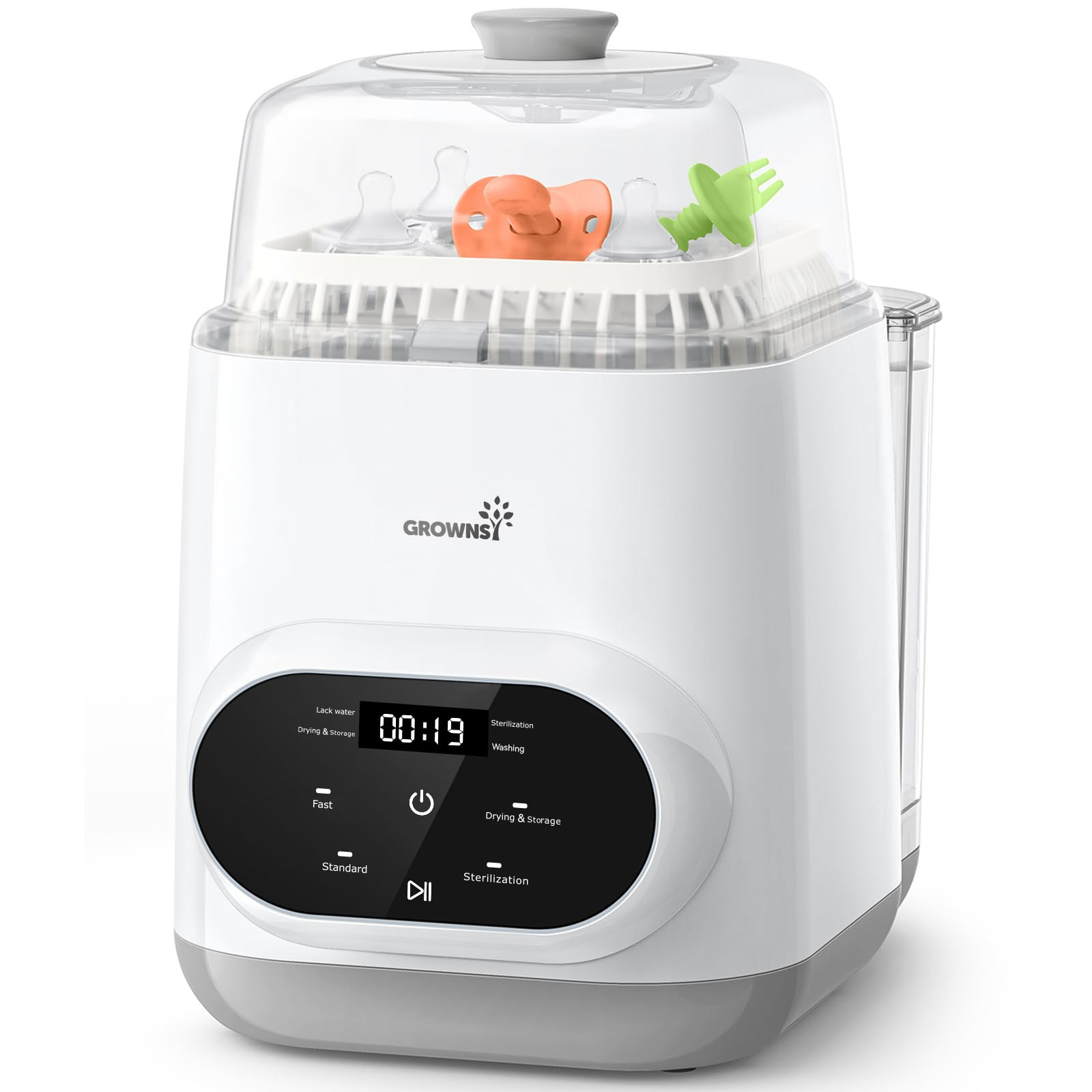 Grownsy EaseClean Bottle Washer Pro | All-in-One Bottle Washer and Sterilizer and Dryer | Baby Bo... | Amazon (US)