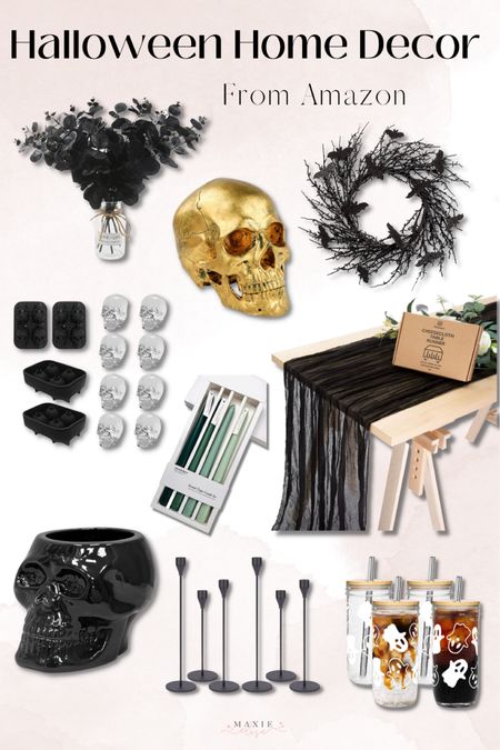 Halloween decor that I ordered from Amazon! Reveal to come :)

Halloween home decor, spooky home, black Halloween decor, fall home decor, black fall decor, bar cart decor, Halloween candle decor, Halloween vase, Halloween kitchen decor, Halloween bar decor

#LTKhome #LTKSeasonal #LTKunder50