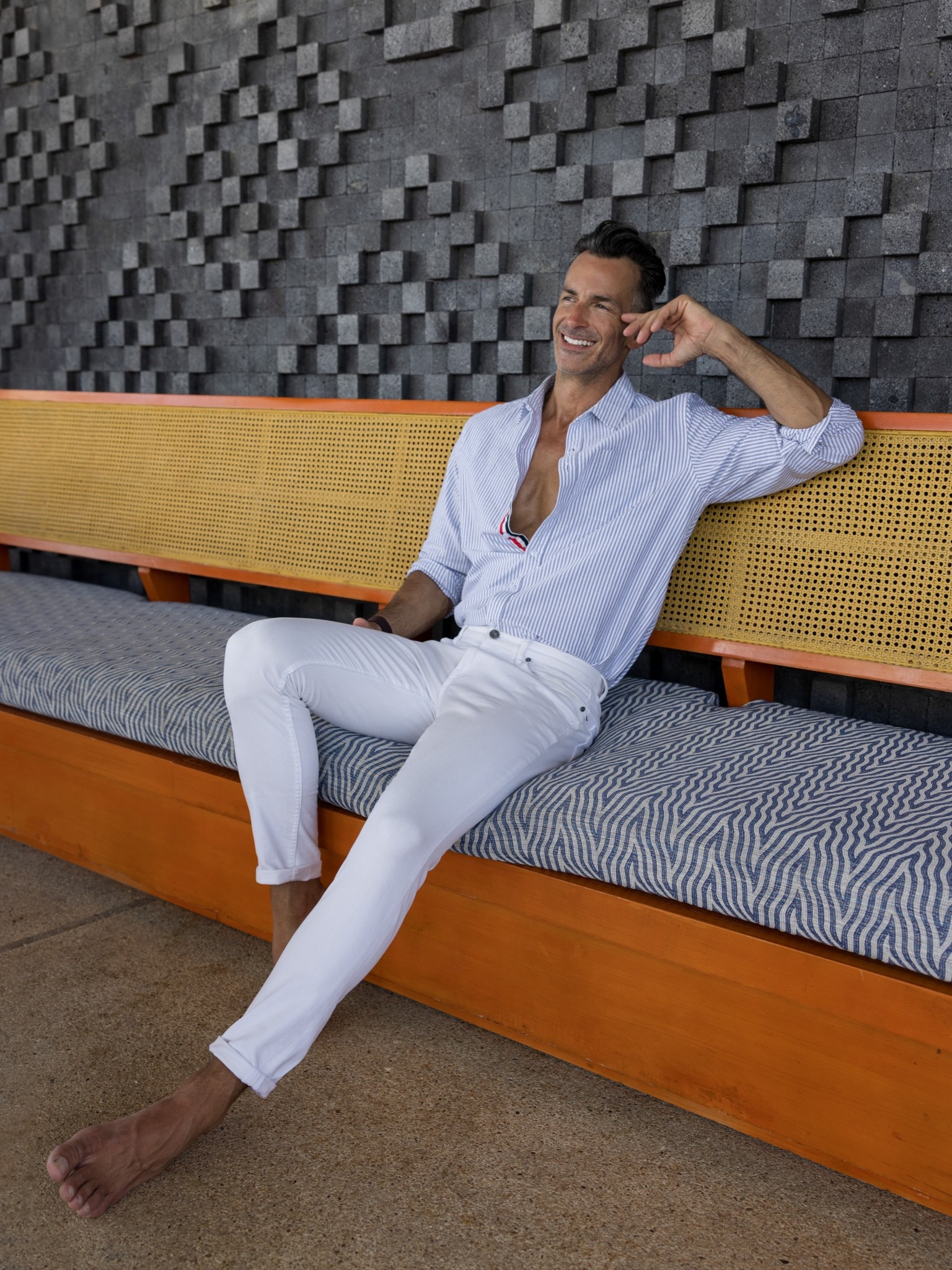Style doesn’t stop because we’re on vacation! Nope, it’s another opportunity to dress the part, on location. Men’s fashion at the Conrad Punta de Mita is refined and elegant… classic white jeans paired with a striped, button down shirt worn is just the look for those late lunches or resort dinners 🌴

#LTKTravel #LTKMens #LTKOver40