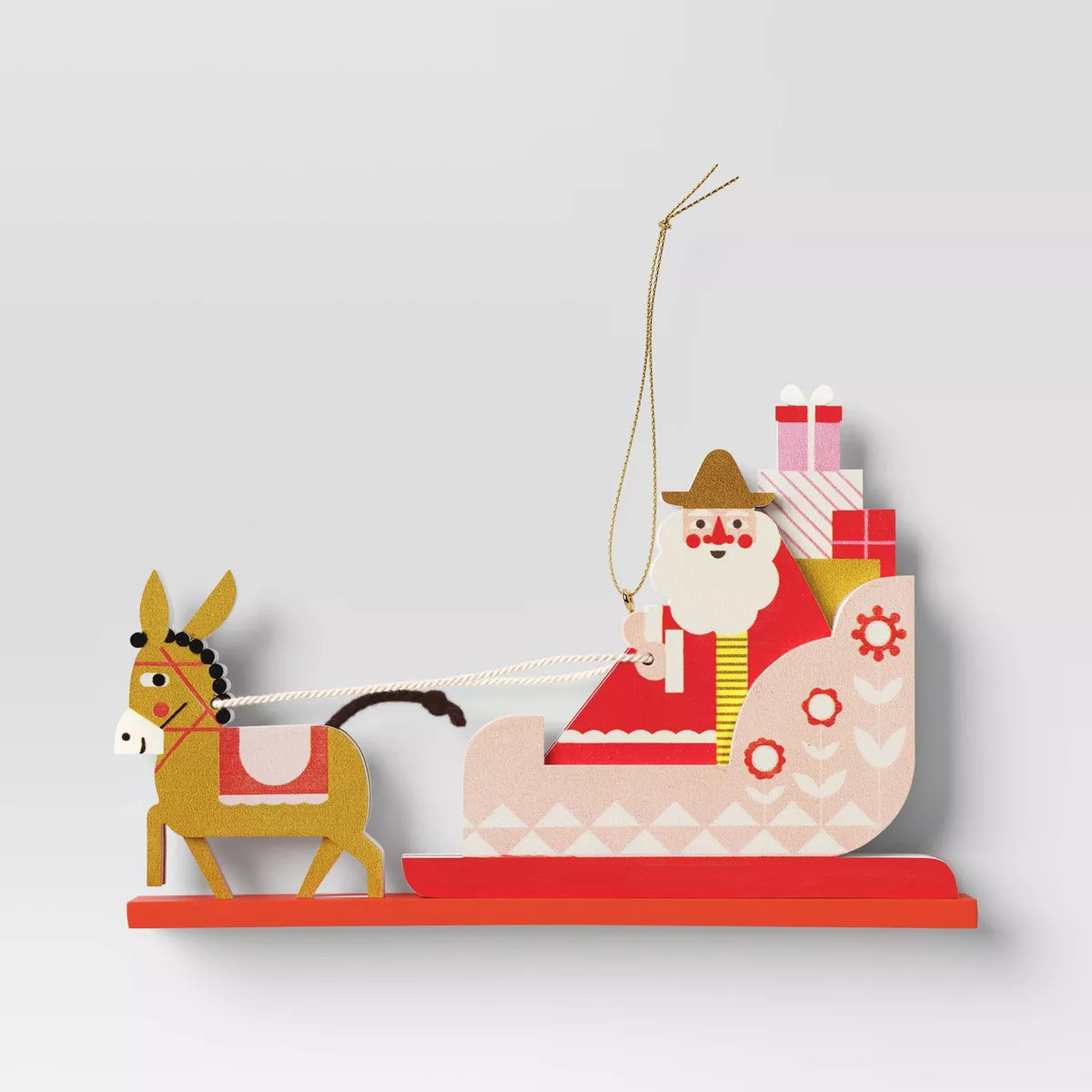 Cecilia Ruiz Wood Sleigh Christmas Tree Ornament - Wondershop™​​​​​​​ | Target