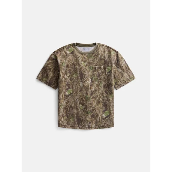 Weekend Academy Boys Pocket Tee with Short Sleeves, Sizes XS-XXL | Walmart (US)
