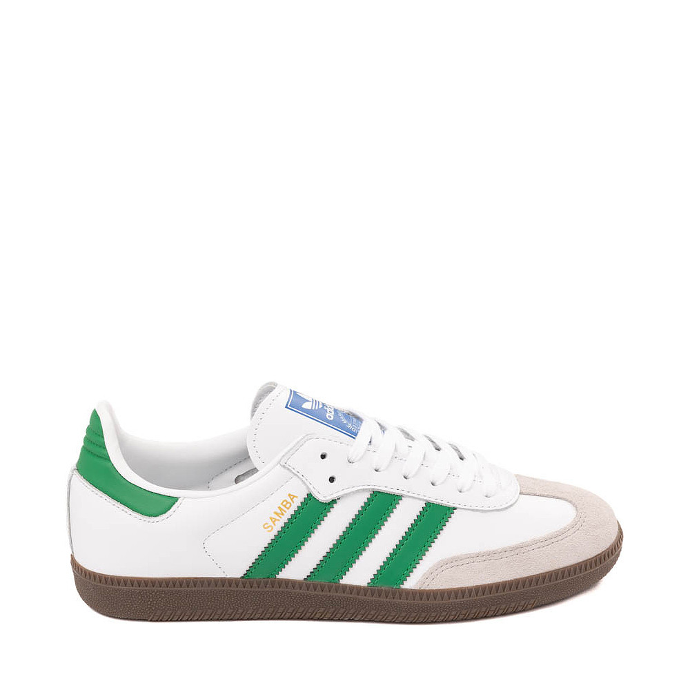 adidas Samba OG Athletic Shoe - Cloud White / Green | Journeys