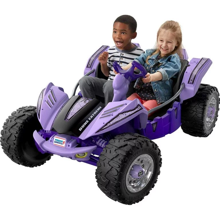 12V Power Wheels Dune Racer Extreme Battery-Powered Ride-on, Purple, for a Child Ages 3-7 | Walmart (US)