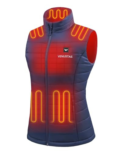 Venustas Women's Heated Vest with Battery, Up to 20HRS of Warmth, Winter Quilted Vest for Outdoor | Amazon (US)