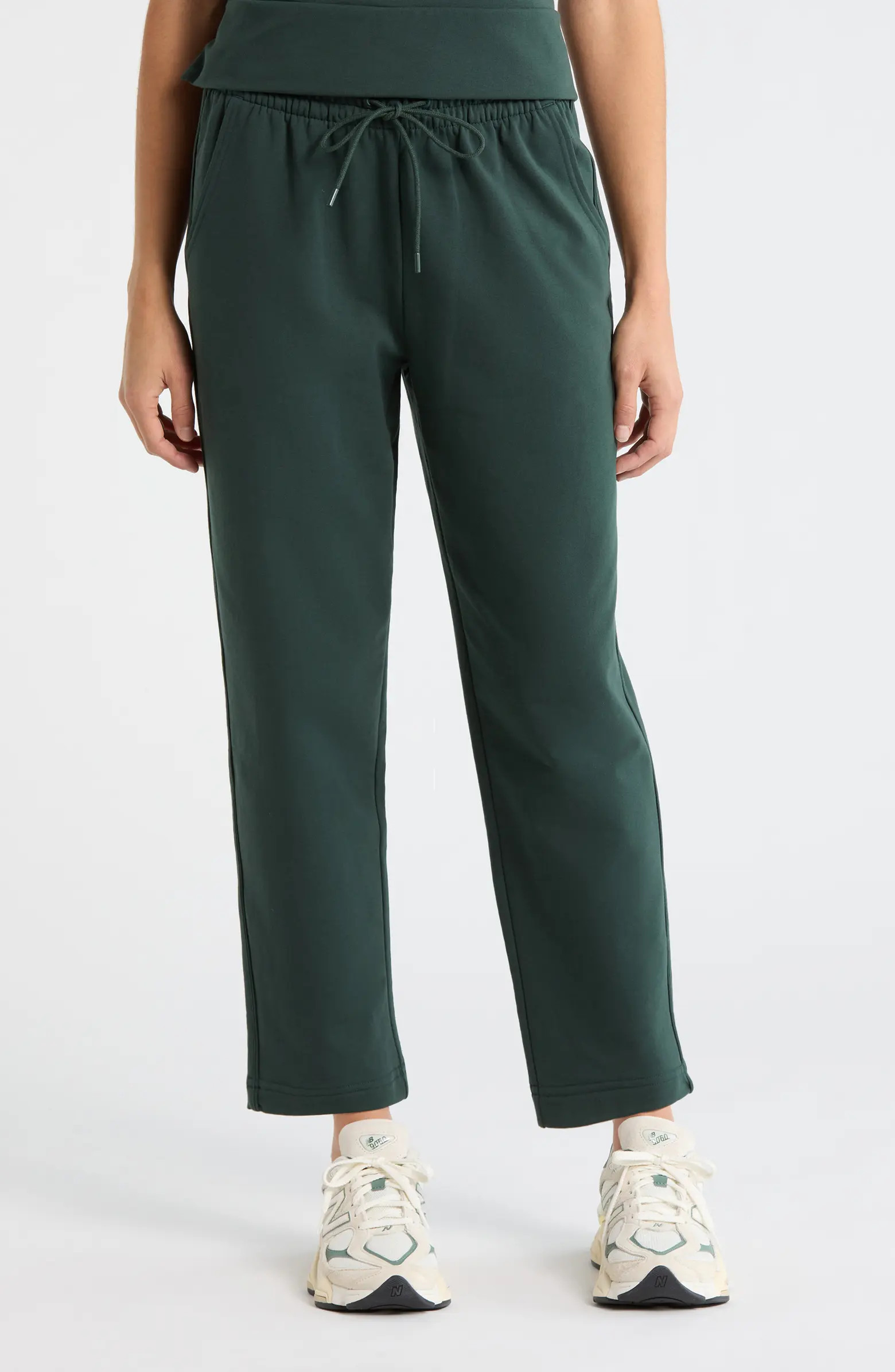 Tempo Terry Ankle Pants | Nordstrom