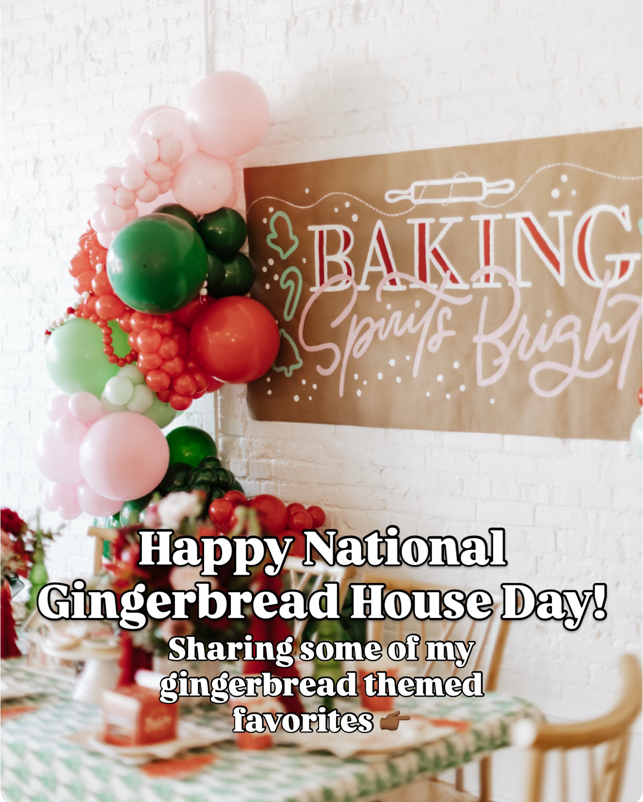 Happy #NationalGingerbreadHouseDay friends! I got pre-built houses delivered to the house (I’m not sure if I have to patience to build them from scratch with little ones 😮‍💨) to do this weekend. Sharing those and some of my other favorite gingerbread themed items! Miles LOVES that wooden gingerbread house set—it’s our second year of play, and it comes in pink!

#LTKmomlife #LTKHoliday #LTKKids
