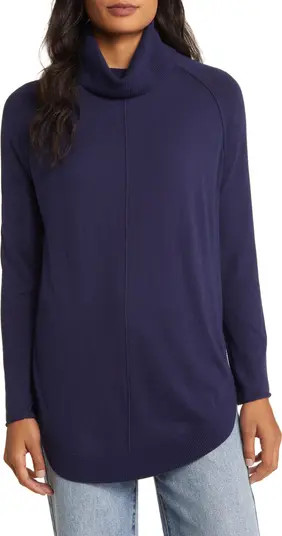Turtleneck Tunic Sweater | Nordstrom