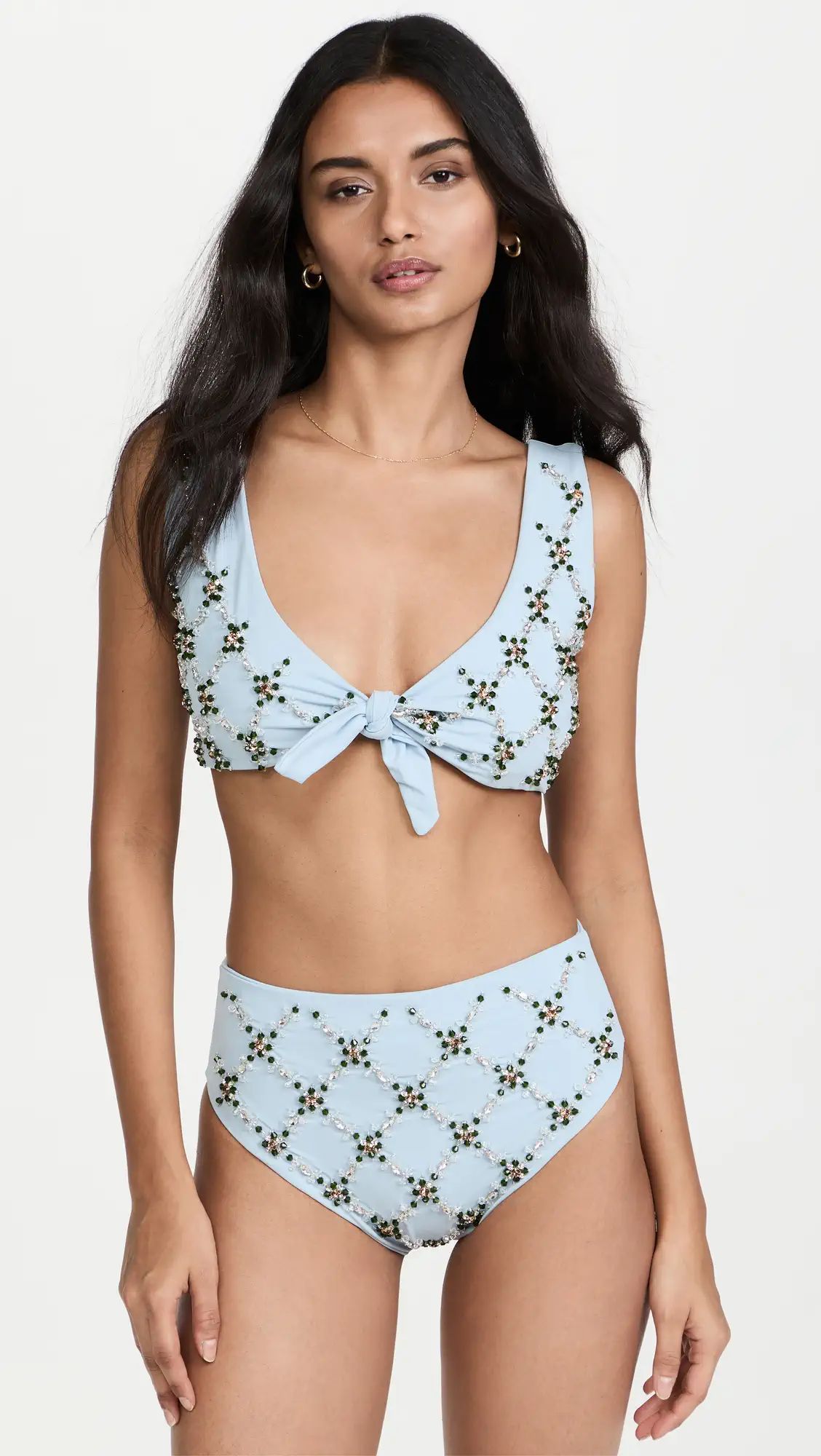 Maya Beaded Bikini Set | Shopbop