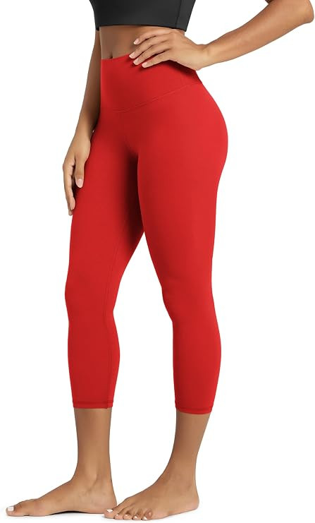 ODODOS Buttery Soft Lounge Yoga Leggings for Women 23" / 25" /28" High Waist Yoga Pants | Amazon (US)