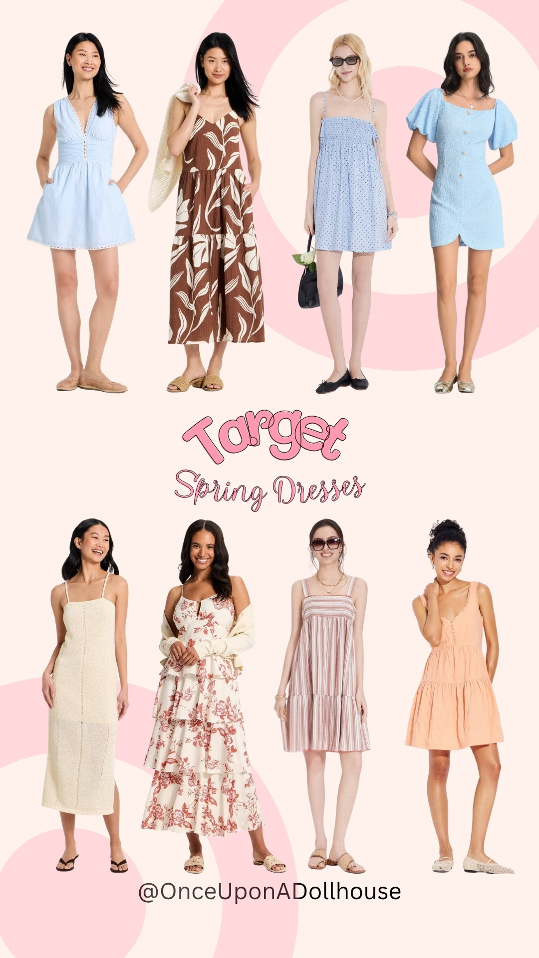 Target Spring Dresses under $50! 


#LTKootd #LTKSeasonal #LTKSaleAlert