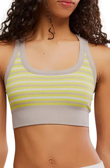 Free People FP Movement Stripe Go To Sports Bra | Nordstromrack | Nordstrom Rack