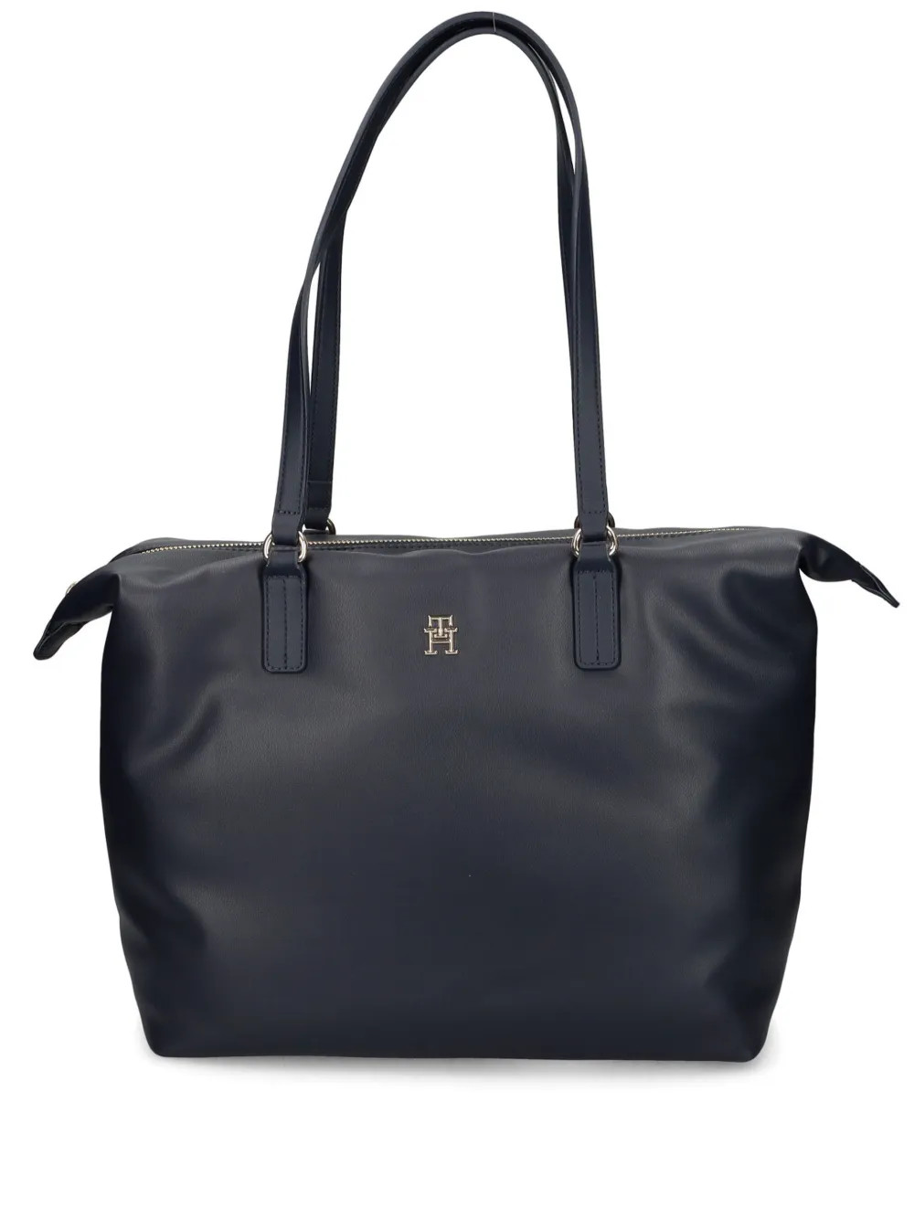 Tommy Hilfiger logo-plaque Tote Bag | Blue | FARFETCH DZ | Farfetch Global