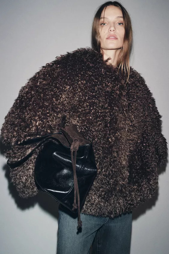FAUX FUR COAT ZW COLLECTION | Zara US