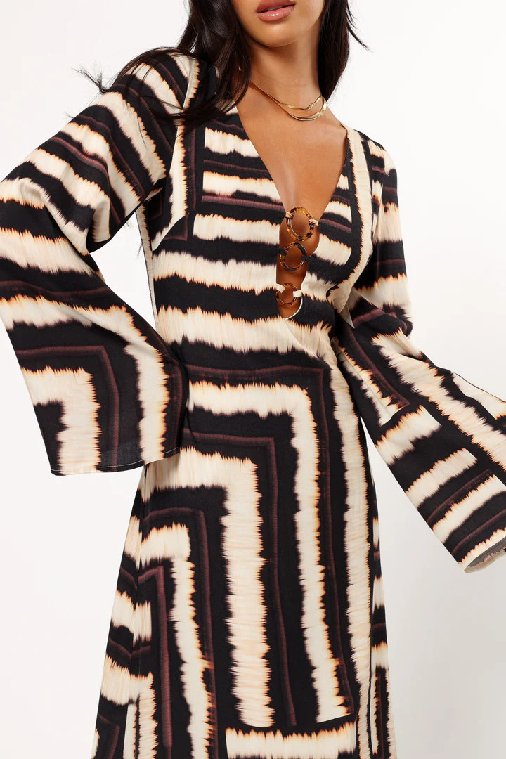 Azure Maxi Dress - Noria Print | Petal & Pup (US)