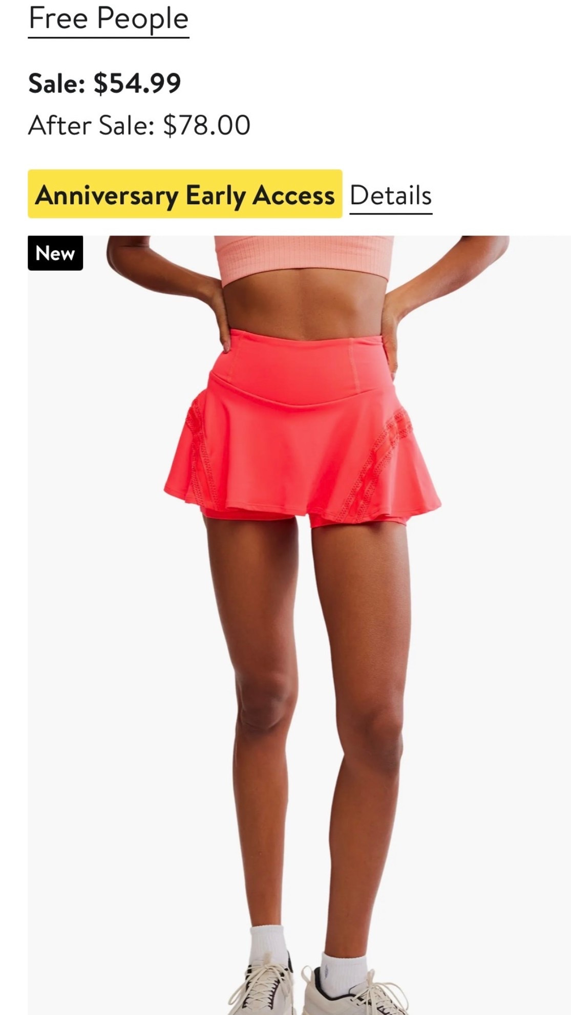 Anniversary sale find!!! Great color in a skort

#LTKfitnessgoals #LTKActive #LTKSaleAlert