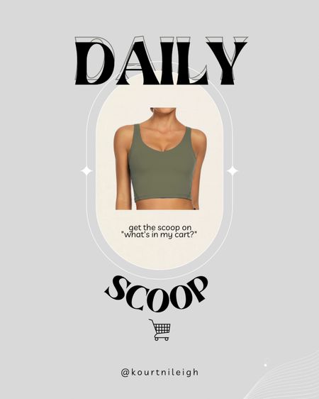 Daily Scoop! Just added 2 Amazon Crop Tank Tops to my cart. Comes in 17 different colors! 

#LTKfit #LTKFind #LTKsalealert