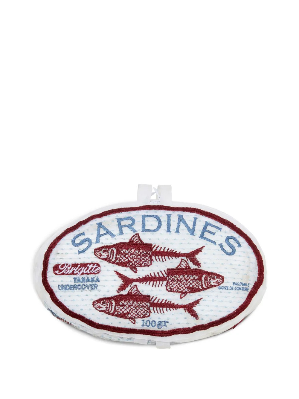 Undercover Embroidered Pouch Bag | White | FARFETCH | Farfetch Global
