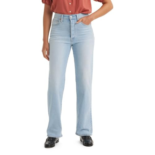 Levi's Women's Ribcage Straight Full Length Jeans, (New) Ringing Bells, 29 at Amazon Women's Jean... | Amazon (US)
