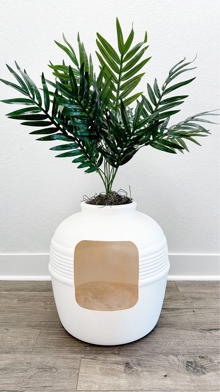I ditched the traditional style cat litter box and I’m so glad I did. This is tucked in a corner making it look like a stylish planter. I turned the opening toward the wall.


•litter box, cat, kitten, animal care, pretty litter, hidden litter box, for cats, pet parent 

#LTKhome #LTKfindsunder100