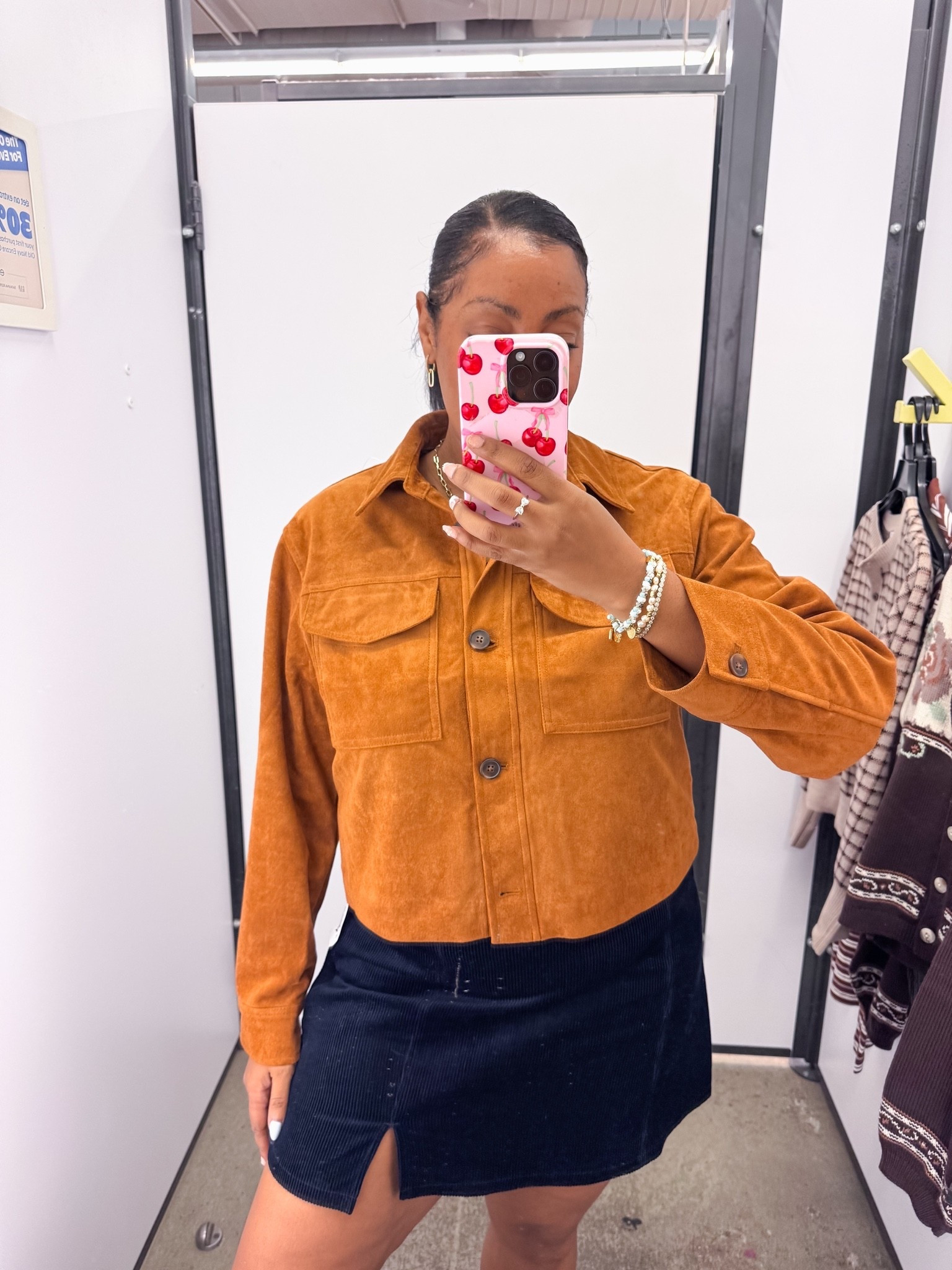 Early Fall find!! This faux suede jacket from Old Navy is so fun and it’s super soft!!

The sleeves are actually long enough which is saying a lot and I love this color for fall!!

I’m a size 12 wearing a large it fits tts. 🔗👇🏽

#LTKootd #LTKSeasonal #LTKMidsize