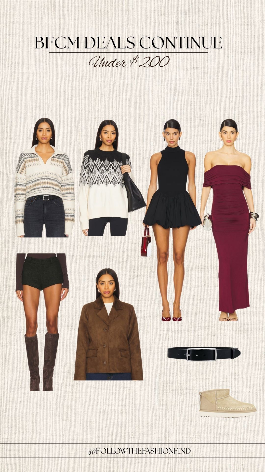 Black Friday → Cyber Monday… the deals continue.
A curated round-up of my favorite finds under $200 — coats, boots, elevated basics, and gifting staples that are truly worth grabbing while they’re still marked down.

#LTKGiftGuide #LTKSaleAlert #LTKHoliday