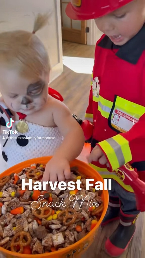 You can find this Harvest Fall Snack recipe in my Instagram bio! It is a family favorite, great for your fall gatherings! 🍂

Fall snack | Fall Parties | Recipe | Halloween snack | football party | costumes | kid costumes | ltkfamily | LTKKids 

#ltkkids #ltkfamily #ltkcostumes 

#LTKParties #LTKSeasonal #LTKHalloween