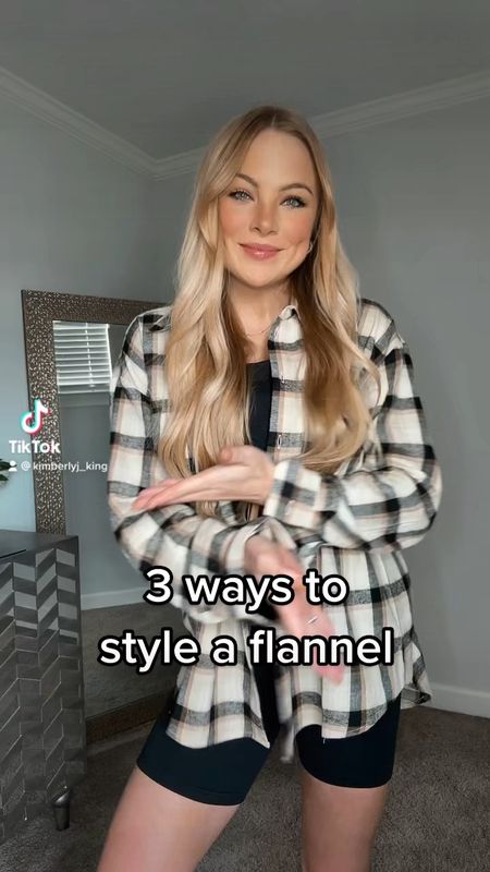 Fall flannel, fall outfit idea 

#LTKSeasonal #LTKunder50 #LTKSale