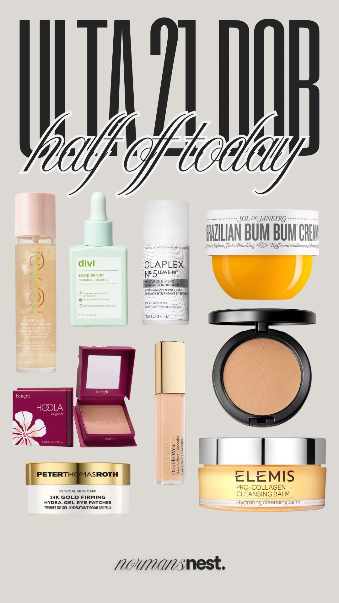 Todays half off beauty deals at Ulta!!

#LTKSaleAlert #LTKselfcare #LTKBeauty