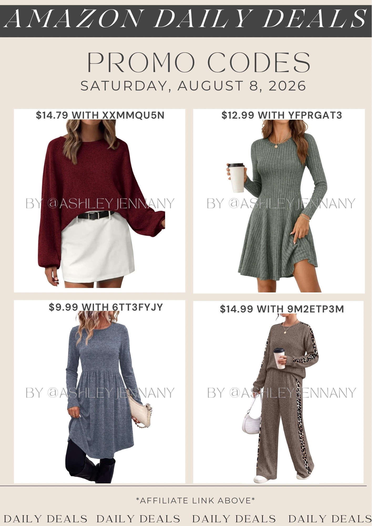 Amazon deals

#LTKSaleAlert #LTKMidsize #LTKSeasonal