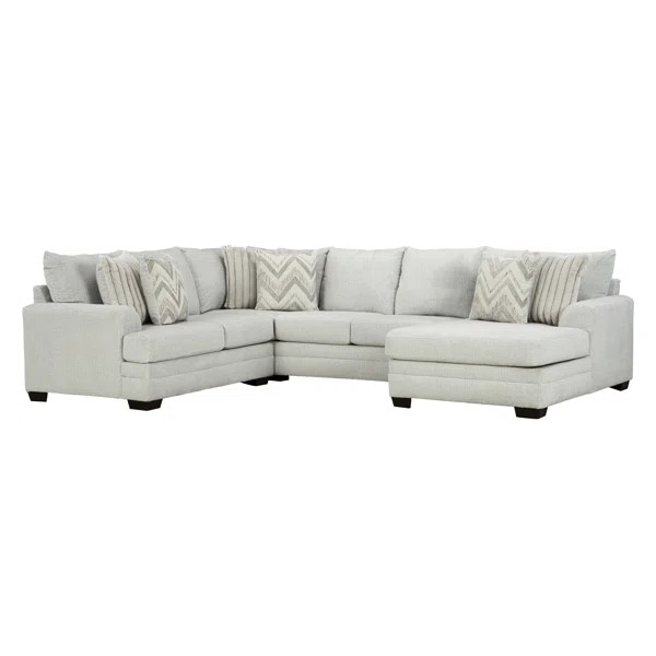Ahuli 3 - Piece Upholstered Chaise Sectional | Wayfair North America