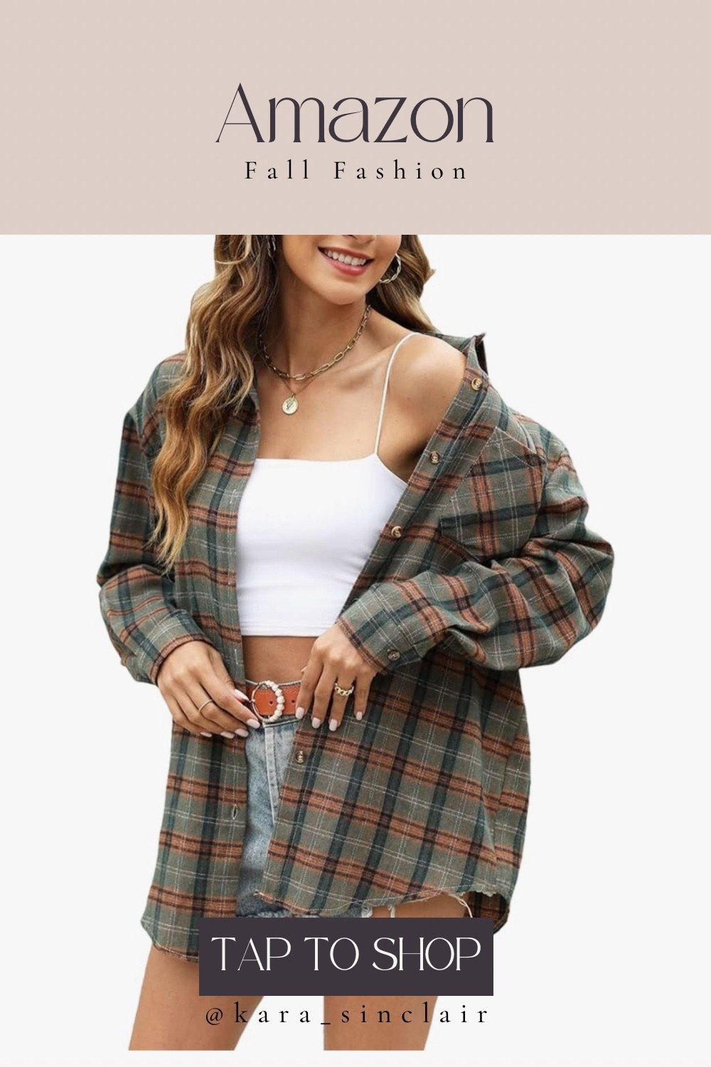 Your new favorite flannel! Loving the oversized boyfriend fit of these amazon flannels! 

#LTKStyleTip #LTKFindsUnder50 #LTKFindsUnder100