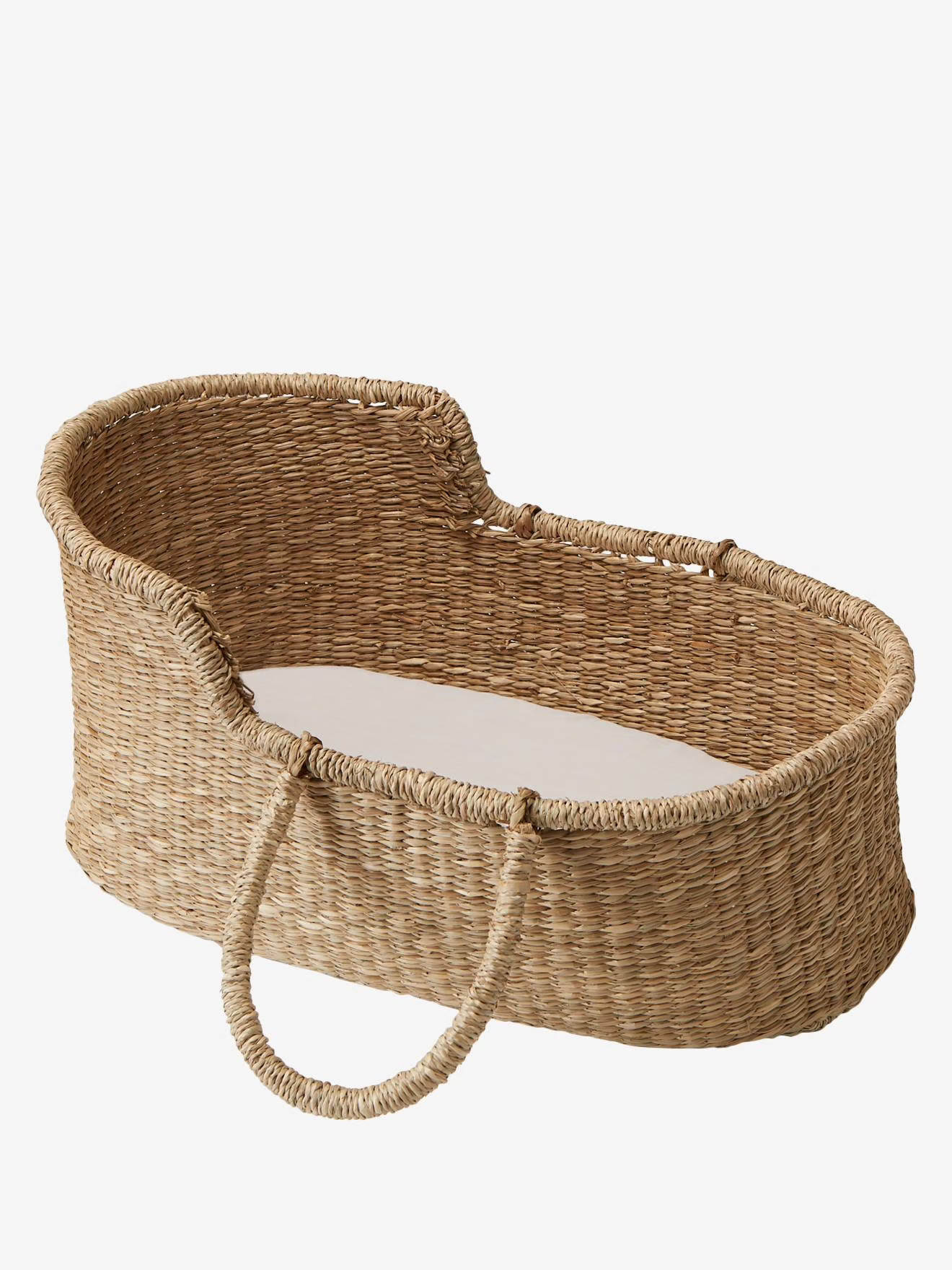 Wicker Carrycot for Baby Doll - white | Vertbaudet (UK)