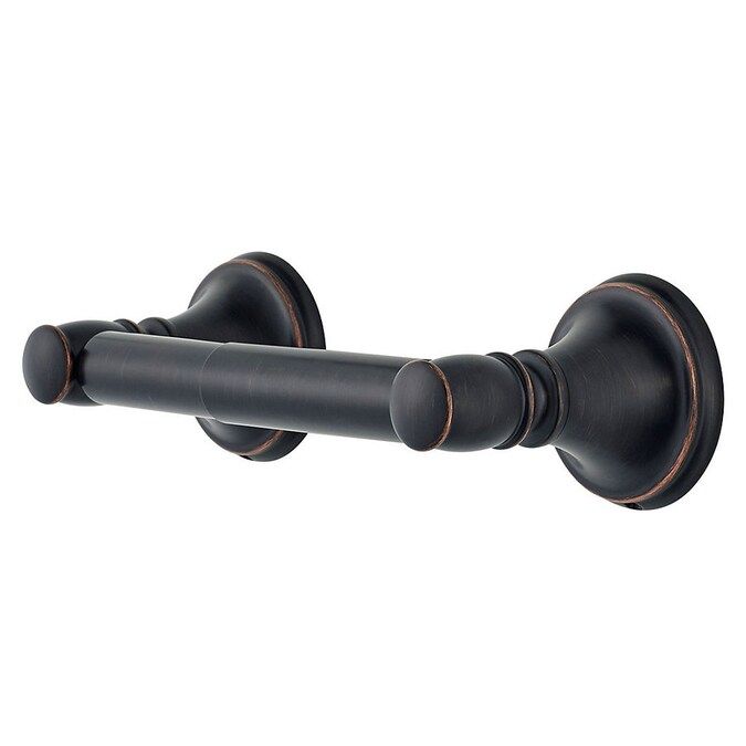Pfister Northcott Tuscan Bronze Wall Mount Spring-Loaded Toilet Paper Holder Lowes.com | Lowe's