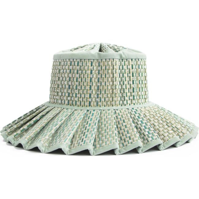 Lorna Murray | Women's Capri Hat, Fiji, Midi (Blue, Size Large) | Maisonette | Maisonette