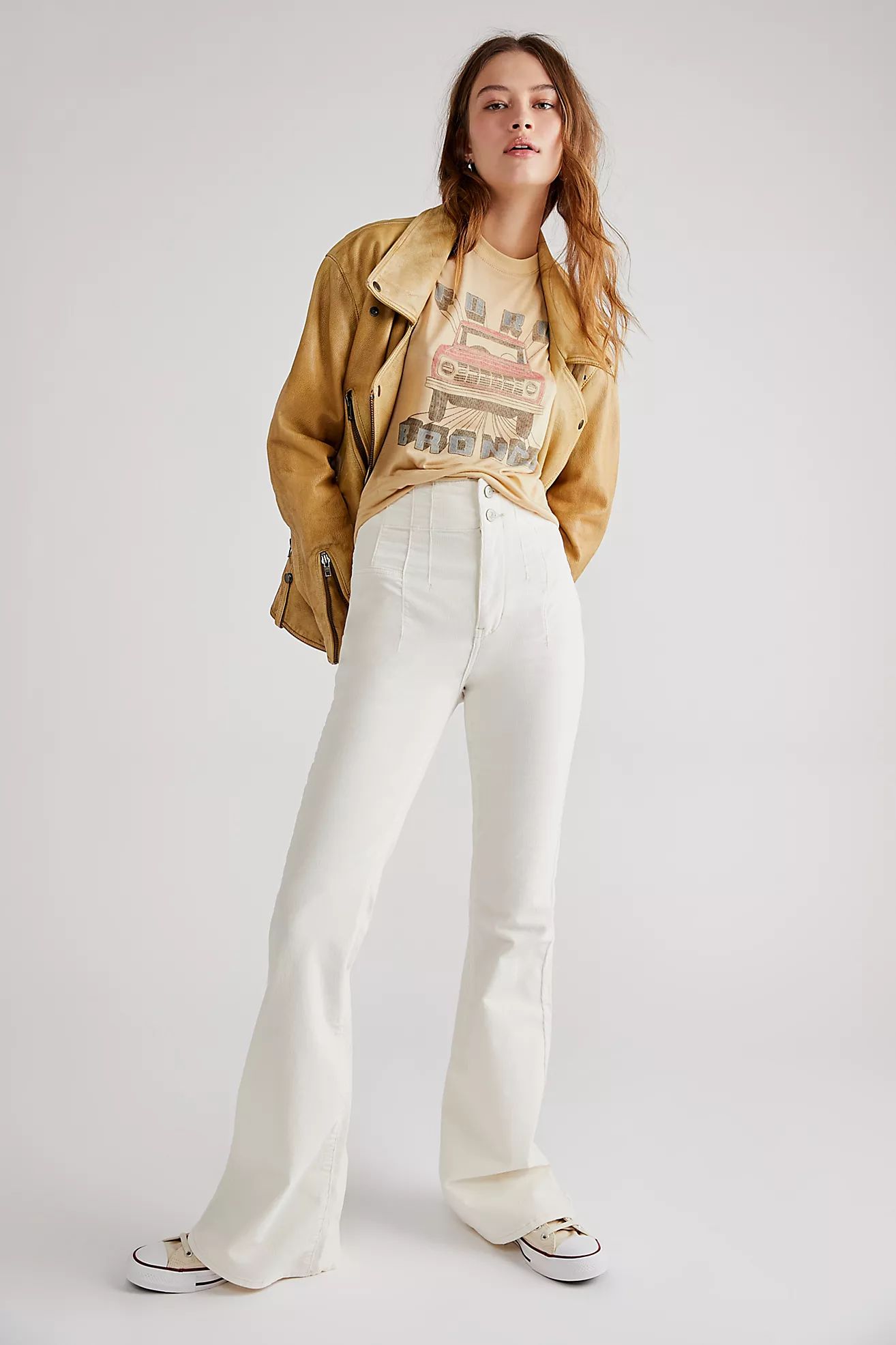 We The Free Jayde Cord Flare Jeans | Free People (Global - UK&FR Excluded)