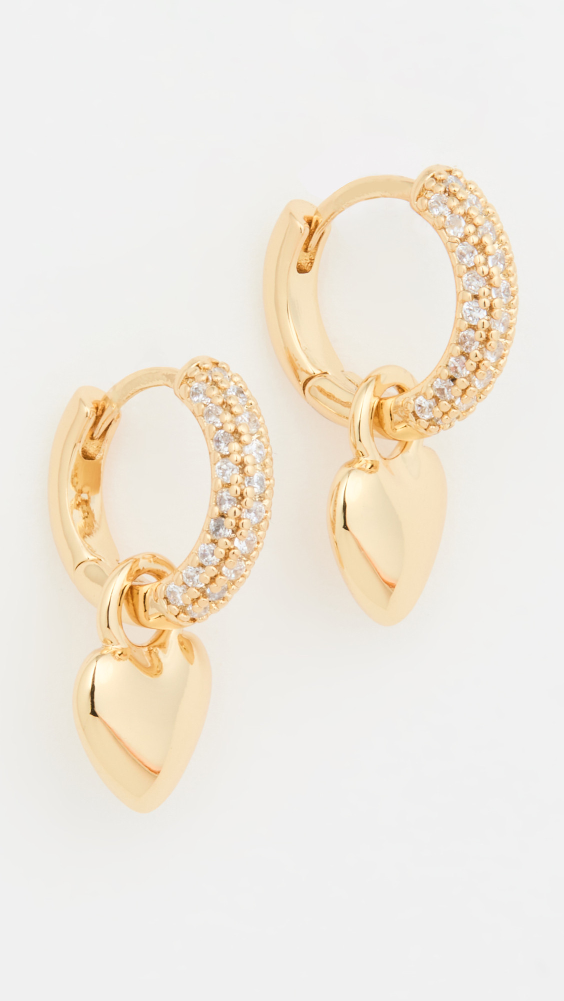 Luv Aj Puffy Heart Huggies Gold One Size | Shopbop