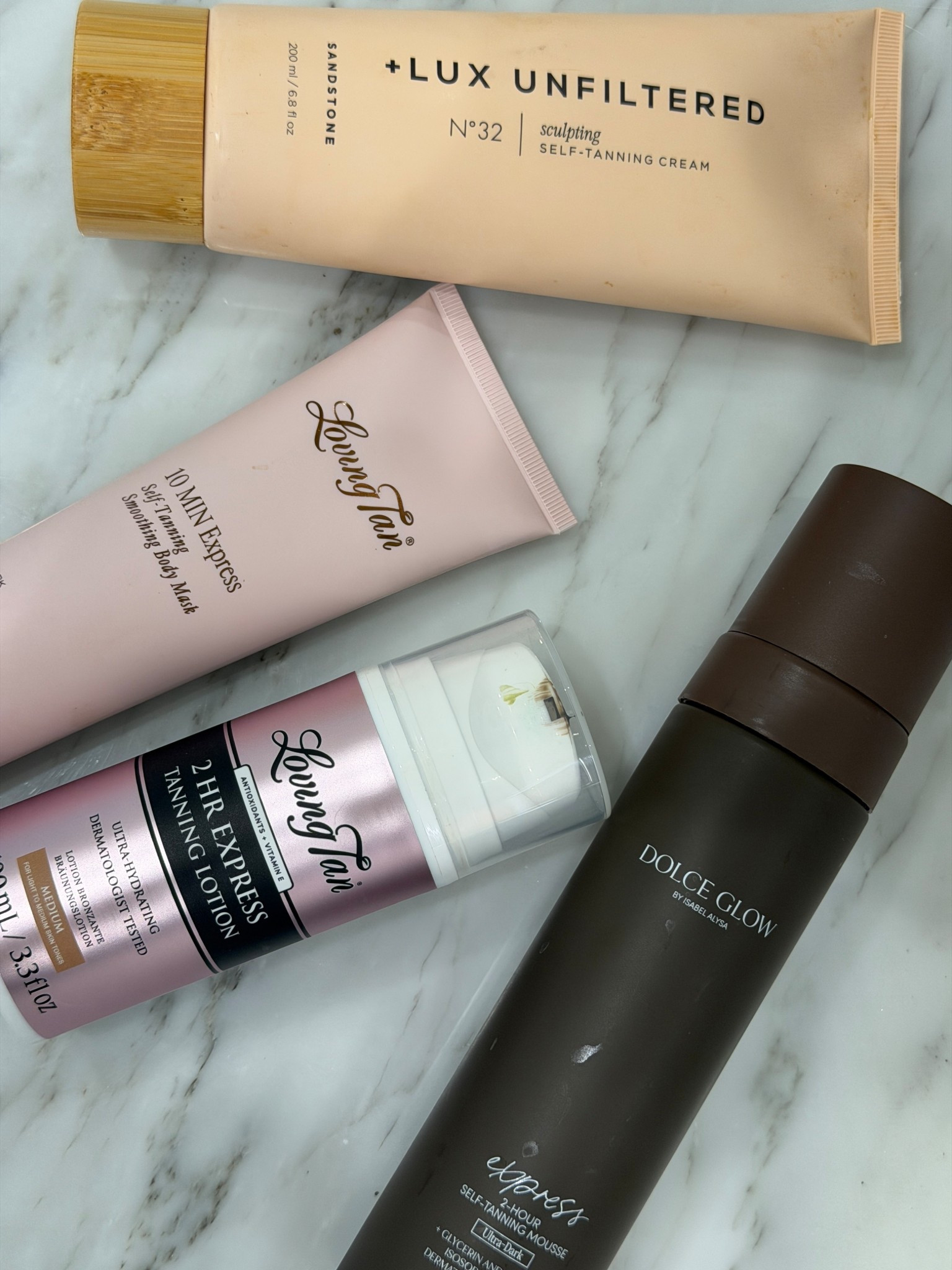 My Top Fav Self-Tanners ☀️

#LovingTan #LuxUnfiltered #DolceGlow #Tanning #SummerColor #Glowing 

#LTKgrwm #LTKOver40 #LTKSeasonal