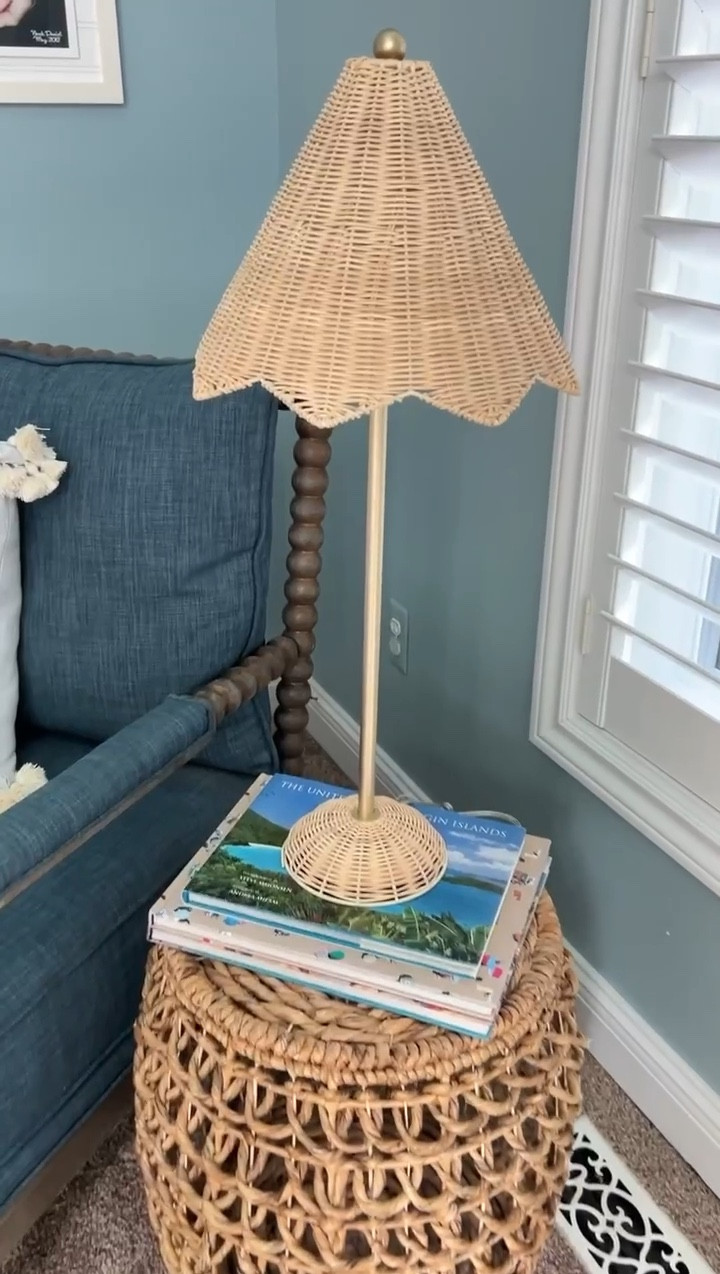 Back in stock! I’m excited to see this rattan parasol lamp available again!
11/10

#LTKStyleTip #LTKHome
