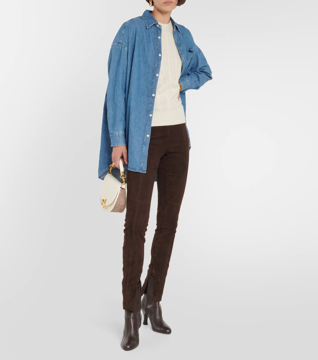 Oversized denim shirt | Mytheresa (US/CA)