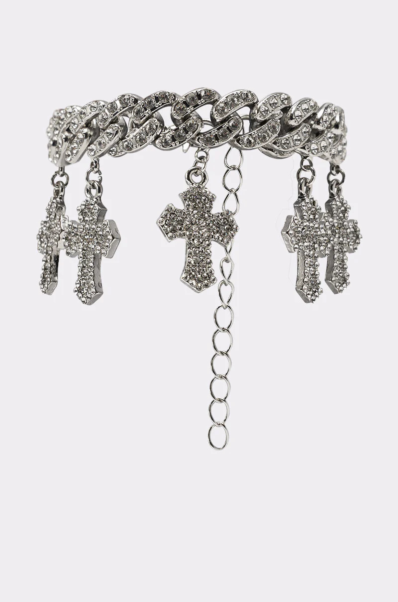 ICED OUT CHARM BRACELET | AKIRA