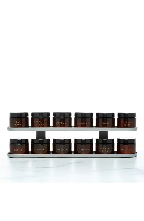 Evermill The Countertop Spice Rack in Gunmetal at Nordstrom | Nordstrom