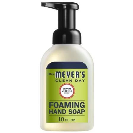 (3 Pack) Mrs. Meyer's Clean Day Foaming Hand Soap, Lemon Verbena, 10 Oz | Walmart (US)