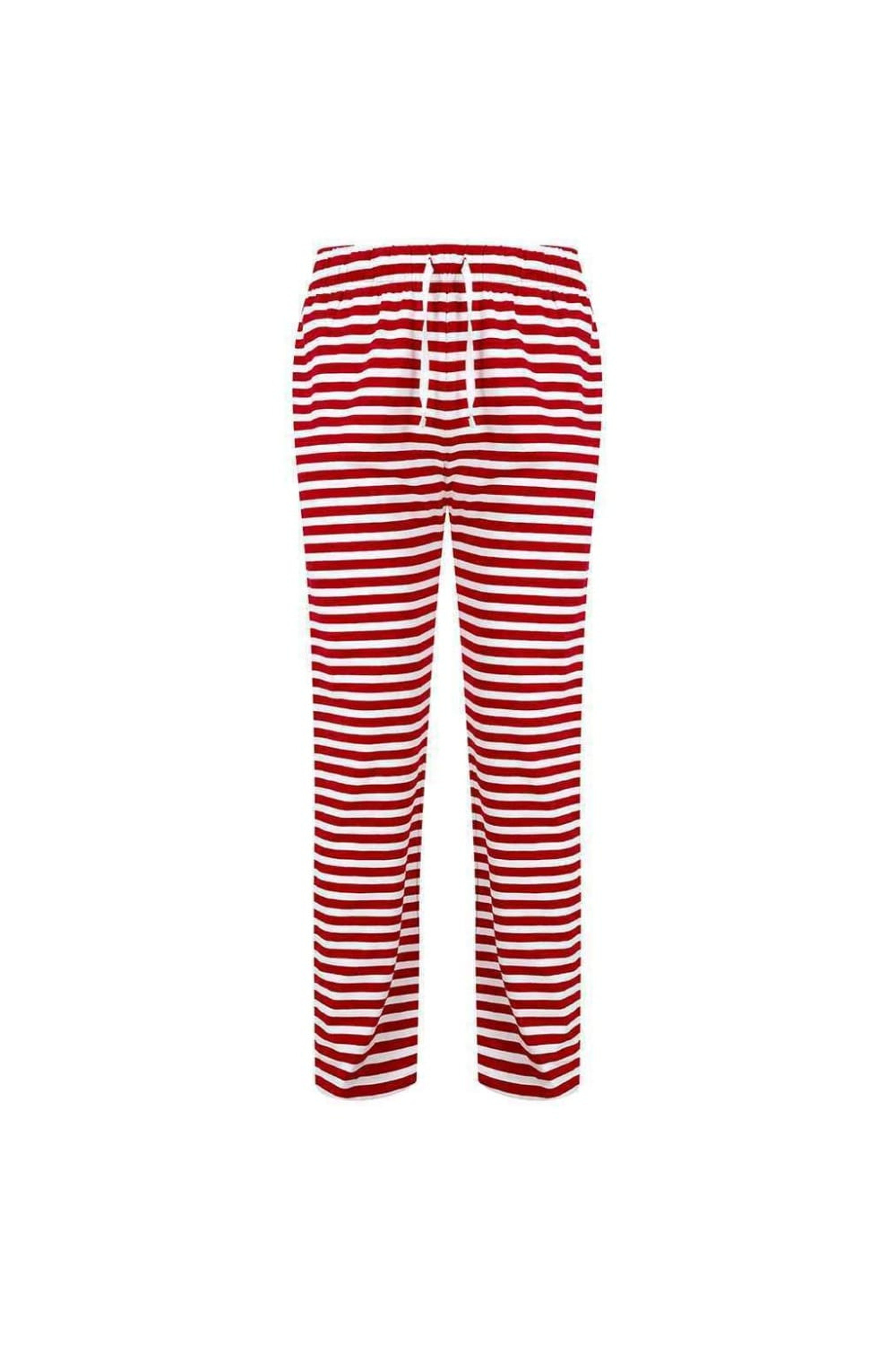 Skinni Fit Mens Lounge Pants (Red/White) - XL - Also in: XS, M, S | Verishop
