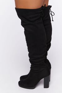 Faux Suede Over-the-Knee Boots (Wide) | Forever 21 (US)