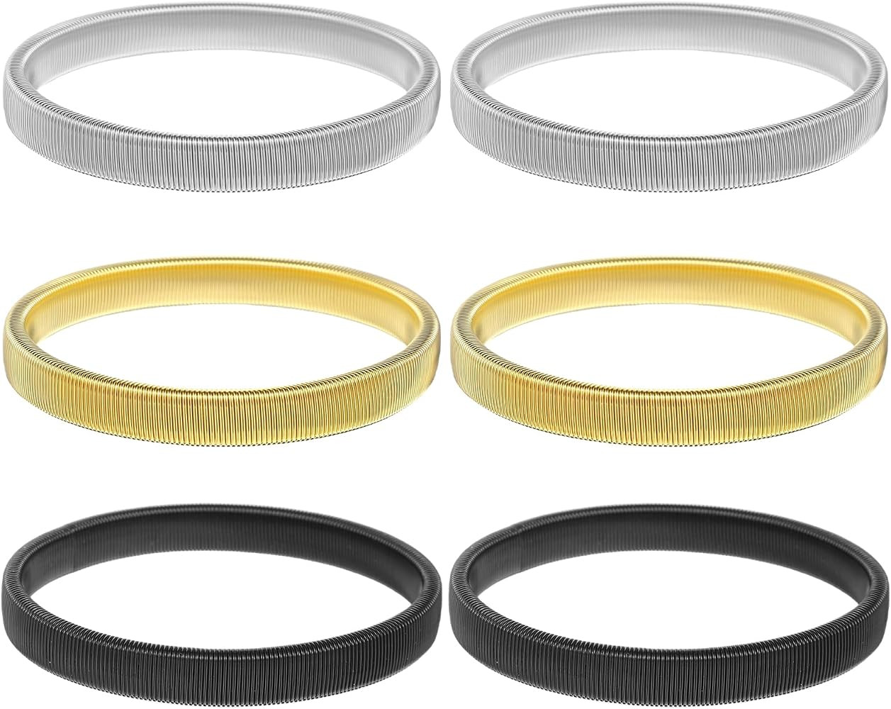 6 Pieces Sleeve Holders for Women, Sleeve Garters for Men, Shirt Stays Shirt Holders for Men, Ant... | Amazon (UK)